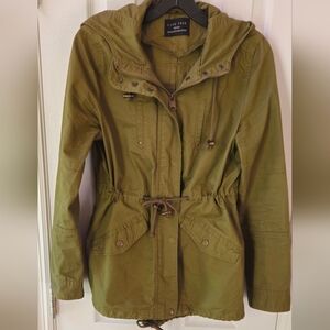 Love Tree Olive Green Utility Jacket - Size Medium